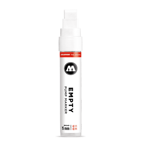 611 EM Empty Marker MOLOTOW- 15mm Nib