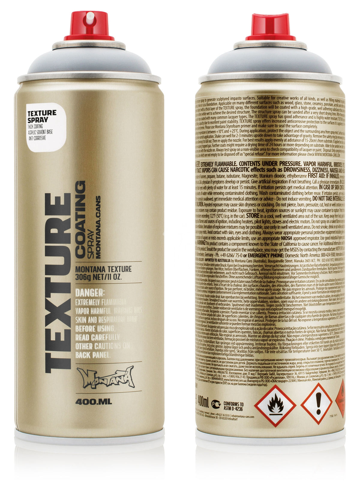 Montana Texture Coating Spray-  400ml