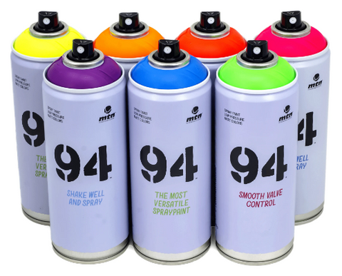 MTN 94 Fluorescent Spray Paint 400ml VIP Graffiti Paint