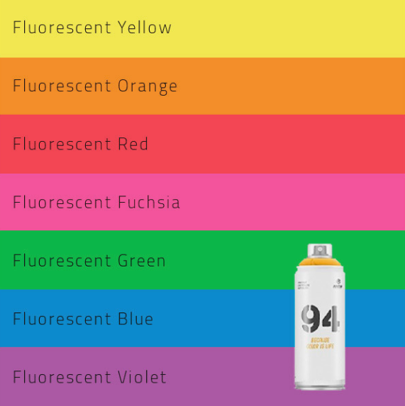 MTN 94 Fluorescent Spray Paint -400ml
