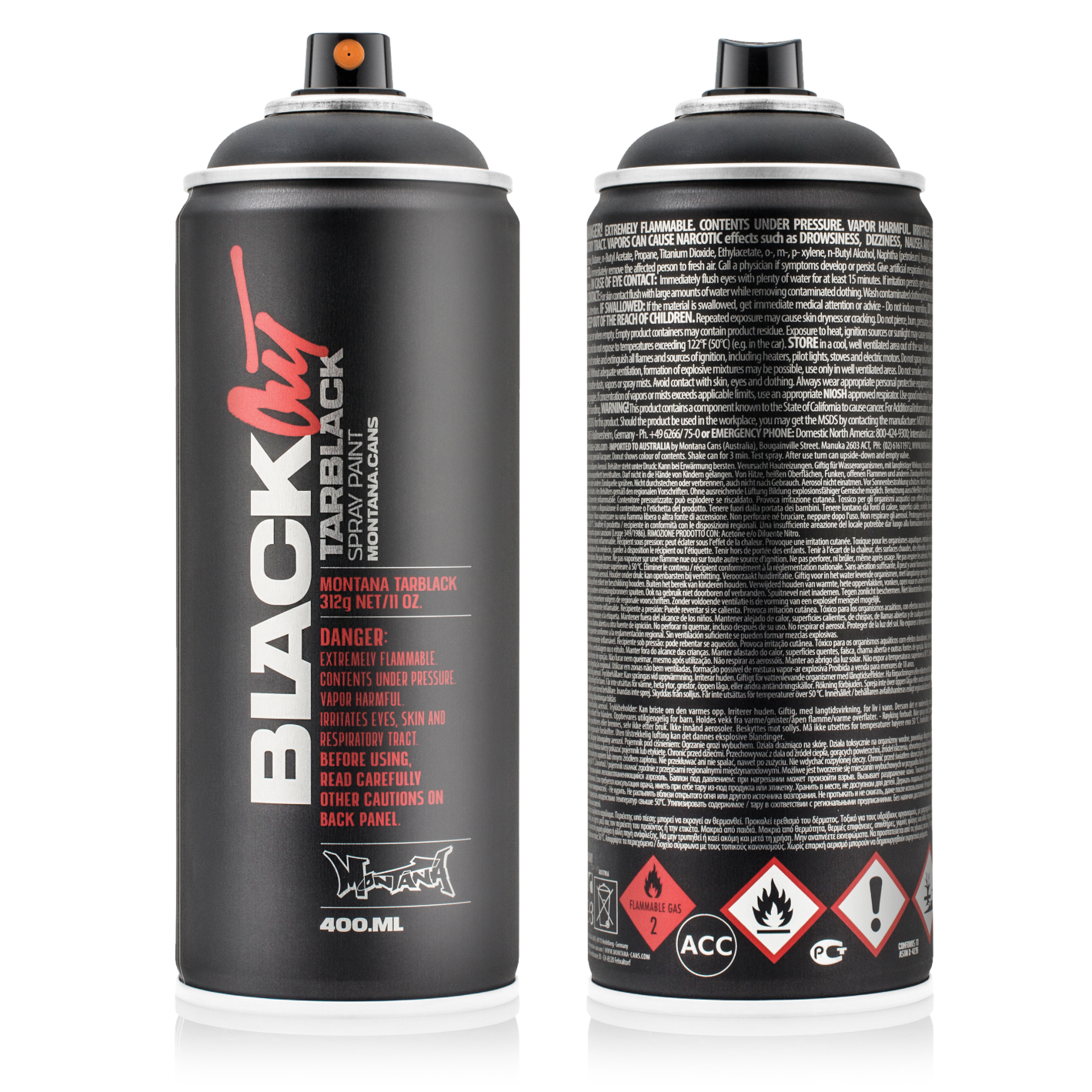 Montana Blackout Tarblack -400ml